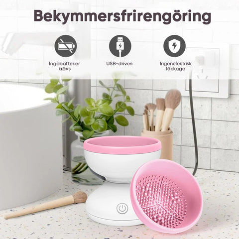 Elektrischer Make-up-Pinselreiniger - Schnelle und Gründliche Reinigung