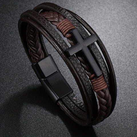 Spirituelle Lederarmband - Für den modernen Mann