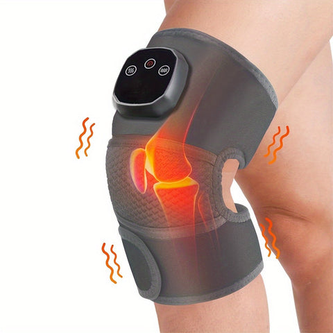 Drahtlose Knie- und Beinmassager mit Wärmefunktion – Verstellbare Kompression für optimale Schmerzlinderung