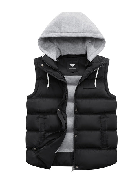 Gepolsterte Damenweste mit Kapuze – Stilvolle und Warme Winterjacke ohne Ärmel