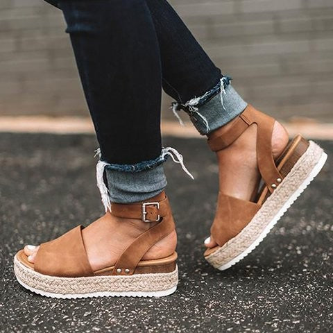 Damen Plattform Espadrille Sandalen – Stilvolle und Bequeme Sommerschuhe
