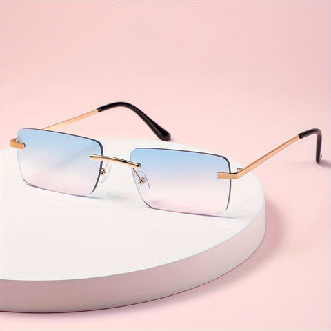 Stilvolle rahmenlose Sonnenbrille – Trendy und komfortabel für Männer