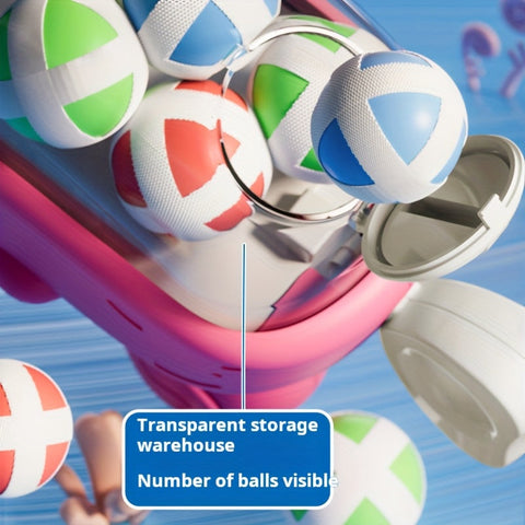 Walzenförmiges Pop Bubble Spielzeug – Spaß mit Bunten Bällen