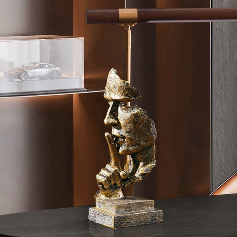 StilteSymfonie Skulptur - Für eine zeitlose und tiefgründige Innenraumgestaltung