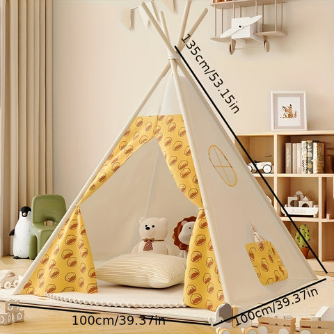 KiddieTipi Multifunktionales Tipi-Zelt - Weiche Zelte für drinnen und draußen
