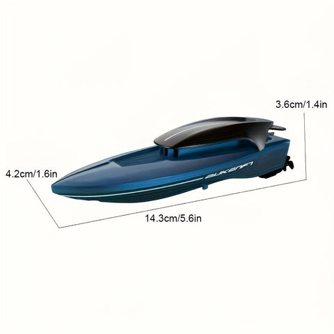 Wasser Mini Spielzeugboot – Fernbedienbar mit LED-Beleuchtung