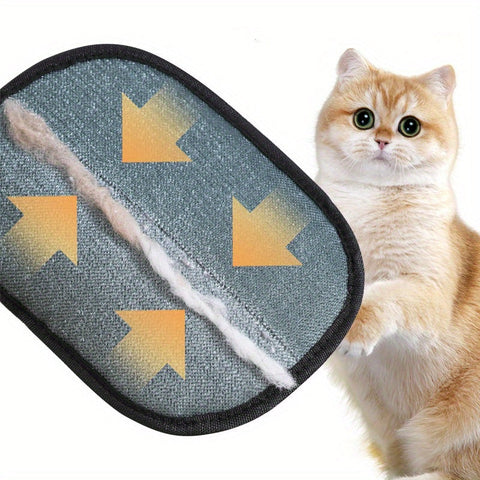 FurEase Haustierhaareentfernungshandschuhe – 4 Stück für Hunde und Katzen