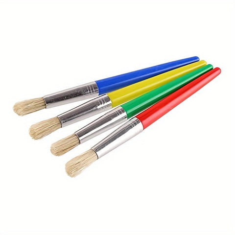 Kunstmaler Set mit Farbtöpfchen und Pinseln – Perfekt für DIY Malen