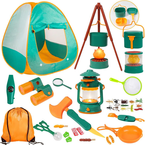 AbenteuerCamp - Komplettes Campingpaket für kreative Spielstunden