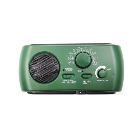 SurvivorTune Notradio - Tragbares AM/FM Radio mit Ladegerät & Taschenlampe