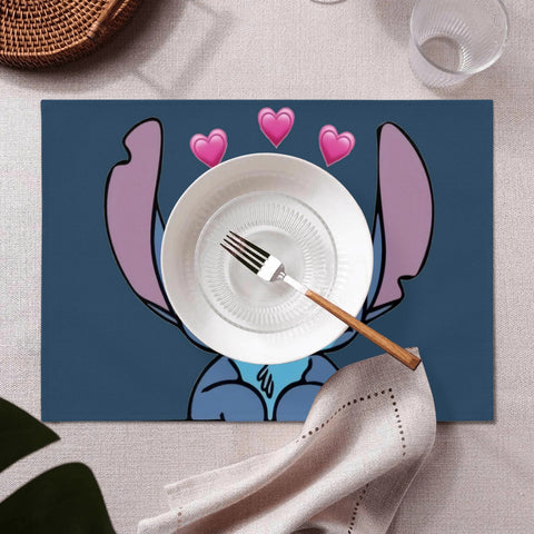 Disney Stitch Platzdeckchen – Süßer Cartoon für Küchen- und Tischdekoration