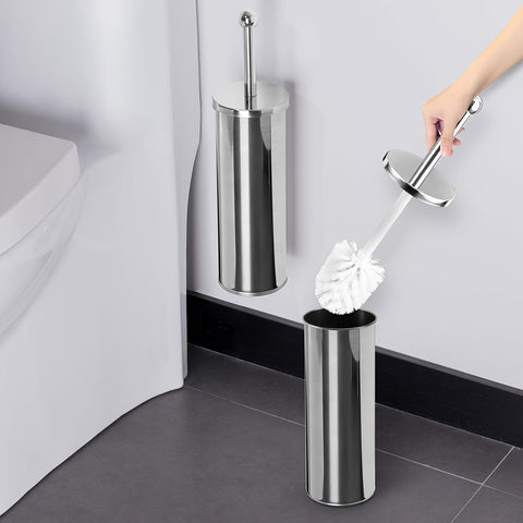 Toilettenbürste mit Langer Stange und Hygienischem Halter – Nachhaltig und Stilvoll