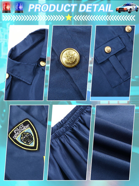 Tapferes Polizei-Outfit - Für Kleine Helden