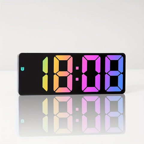 Bunte LED Digitale Uhr - Für einen Fröhlichen Start in den Tag