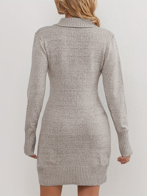 Chloe Strickkleid - Elegant und Komfortabel für Herbst und Winter