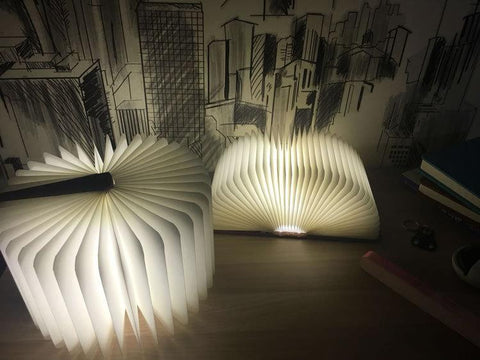 BookGlow LED-Lampe - Beleuchtung, die Form gibt