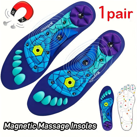 ComfortPlus Magnetische Akupunktur Einlegesohlen mit Fußgewölbeunterstützung