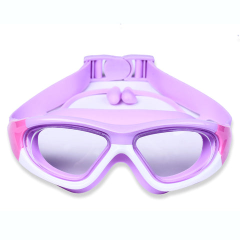 Kinder Schwimmbrille mit Großem Rahmen – Komfortabel & Anti-Beschlag für Schwimmvergnügen