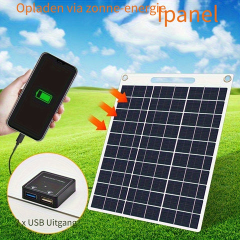 Tragbares Solarpanel mit USB – Immer und Überall Energie