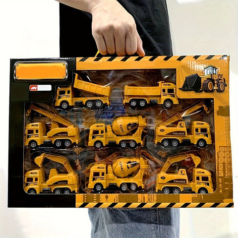 Baufahrzeuge Spielset - Für abenteuerliche Bauherren
