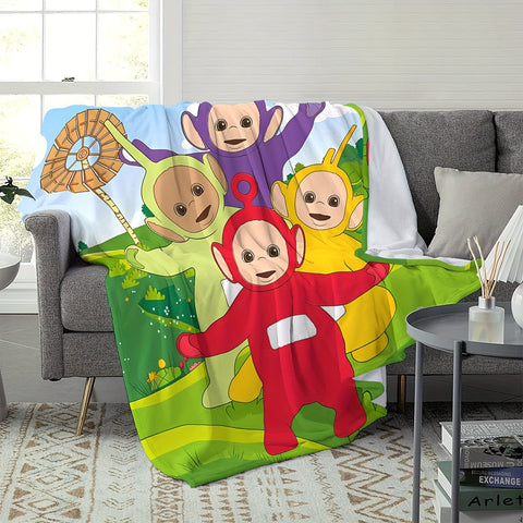Teletubbies Decke - Für Kinder, Weich und Vielseitig