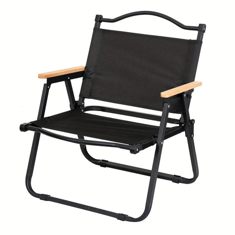 Tragbarer Klapp-Campingstuhl – Robustes Aluminiumgestell und Bequemer Sitz
