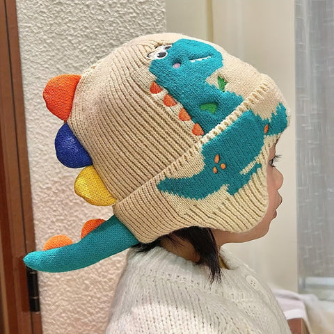 Dino Wintermütze für Kinder - Für Verspielte Wärme