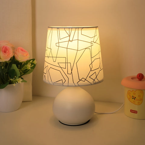 Geometrische Stil Tischlampe - Modern und Gemütlich