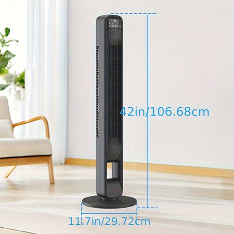 Bladloser Turmventilator – Stilvoll und Einstellbar