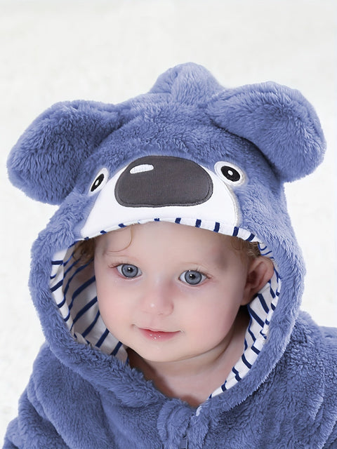 Bennie Bären Strampler für Babys - Warmer und Gemütlicher Jumpsuit für Draußen