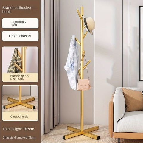 Luxe Metall Kleiderständer Zweigstil – Funktional und Stilvoll für jedes Interieur