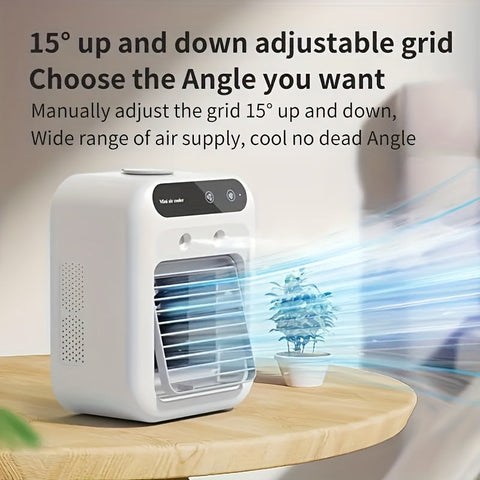 Tragbarer Mini-Klimaanlage – All-in-One Luftbefeuchter & Ventilator