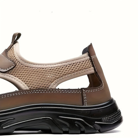 Atmungsaktive Herren Sport Sandalen – Leicht und Rutschfest