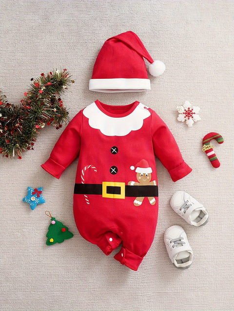 Kerstelfje Baby Romper - Für Festliche Wärme und Komfort