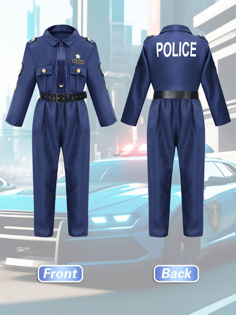 Tapferes Polizei-Outfit - Für Kleine Helden
