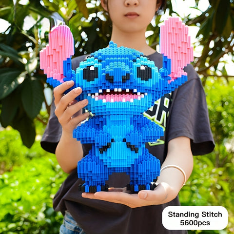 Stitch 3D Baupuzzle – Farbintensives und Detailliertes Modell für Kreative Bauherren