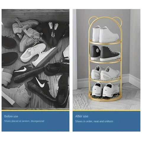 BearStack Vertikale Schuhregale – Clevere Aufbewahrung im kompakten Design