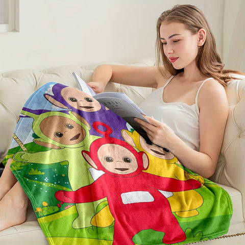 Teletubbies Decke - Für Kinder, Weich und Vielseitig