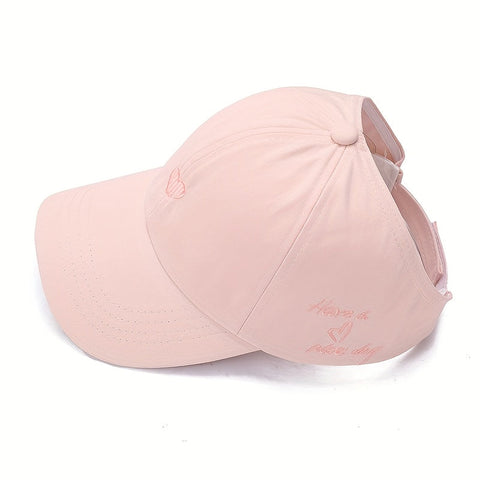 Damen Baseballcap mit Pferdeschwanzöffnung – Leicht und Atmungsaktiv