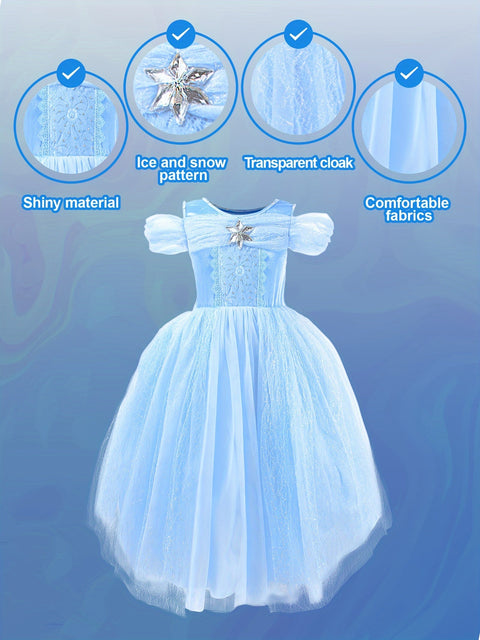 Magisches LED Tutu Kleid für Mädchen - Verzauberndes Festliches Erlebnis