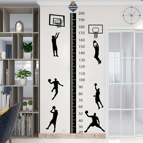 Tierwachstumsmesser Wandsticker - Spielerisches Messen für Kinder