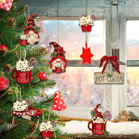 Gemütliches Weihnachtsornament-Set – Für eine warme Atmosphäre