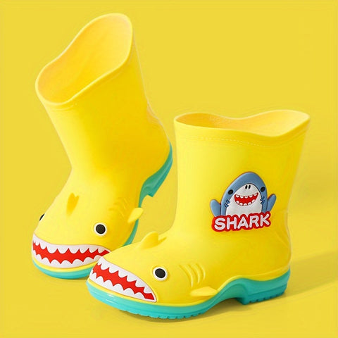 Sharky Regenstiefel für Kinder - Verspielter Wasserdichter Schutz