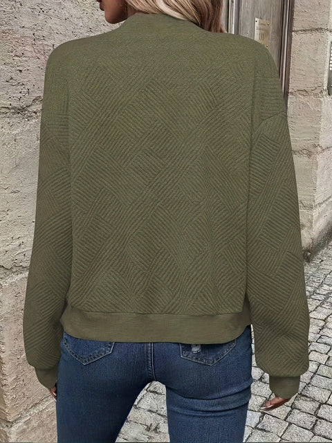 Stylische Woven Bomberjacke - Leicht und Komfortabel für Jeden Anlass