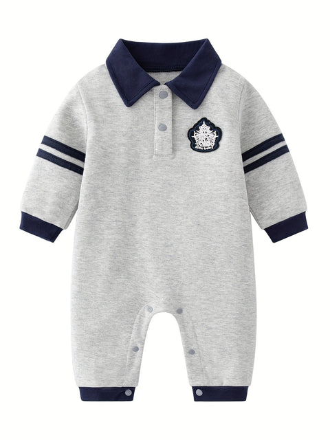 Sportlicher Strampler für Babys – Perfekt für Abenteuer im Freien im Frühling und Herbst