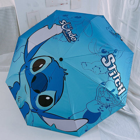 Stitch Regenschirm für Kinder – Fröhlich und UV-beständig für Sonnige und Regnerische Tage