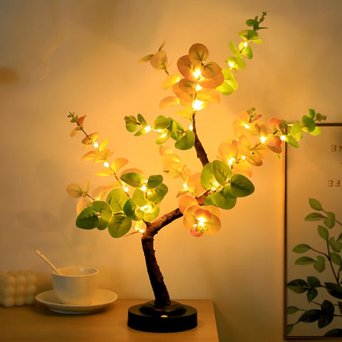 Sereen Eukalyptusbaum Lampe - Für Beruhigende Beleuchtung und Natürliche Ästhetik
