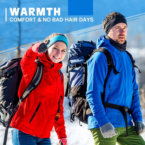 Fleece-Ohrwärmer Stirnband - Perfekt für Outdoor-Aktivitäten im Winter
