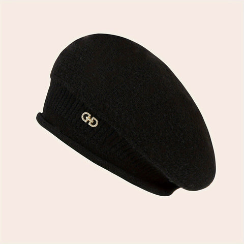 Schicke Strick-Beret für Damen - Eleganz und Wärme für den Winter