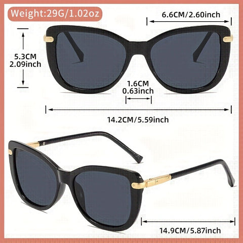 Chic Ovale Damen Sonnenbrille – Trendy und Komfortabel